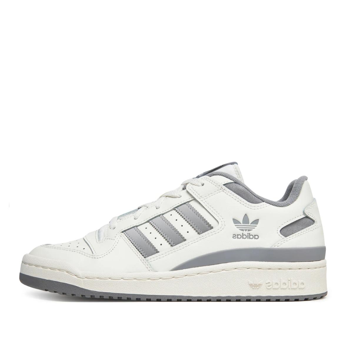 Giày Adidas Forum Low CL Cloud White Grey Three JI3266 phối trắng xám góc nghiêng