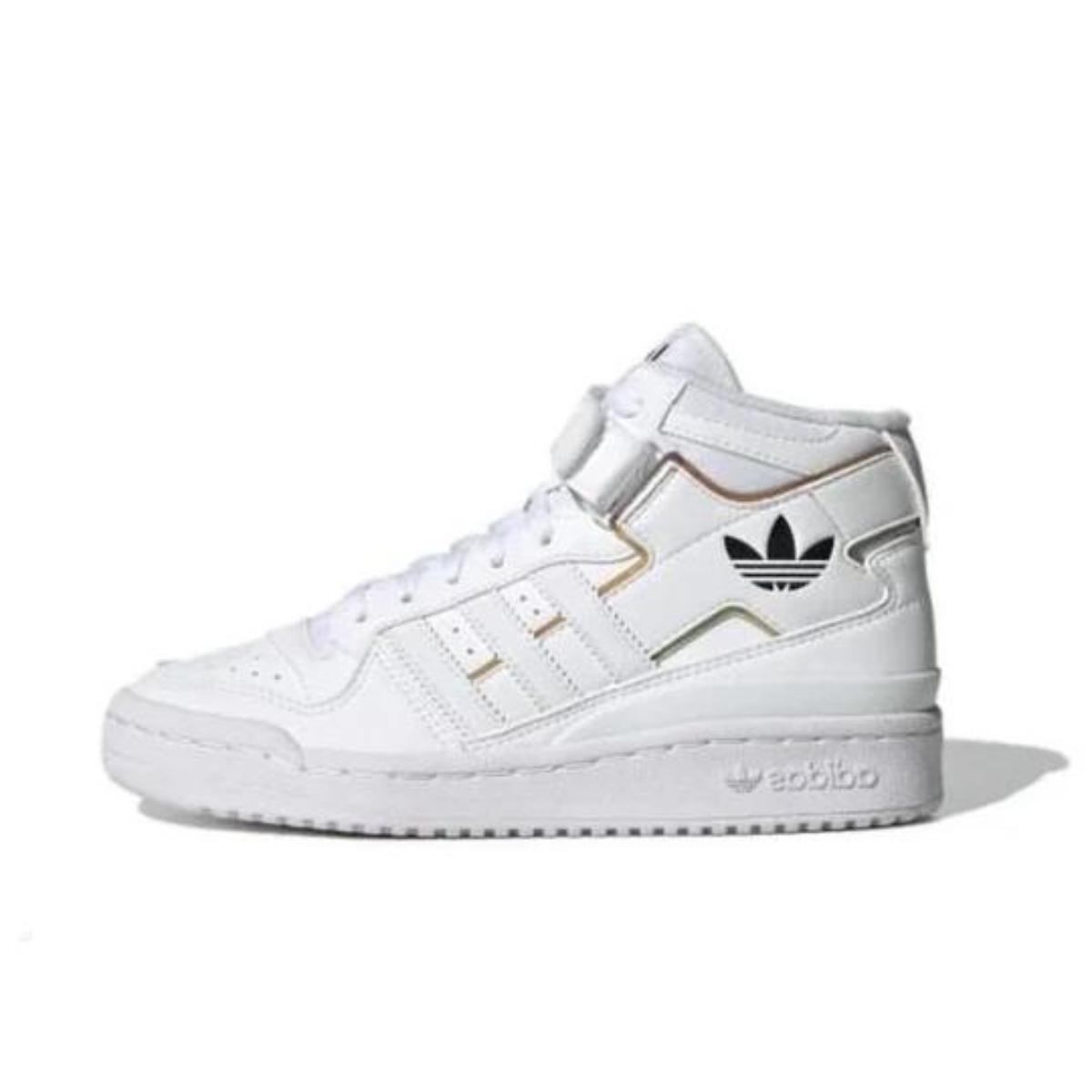 Giày adidas Forum Mid White Iridescent GS HQ6844