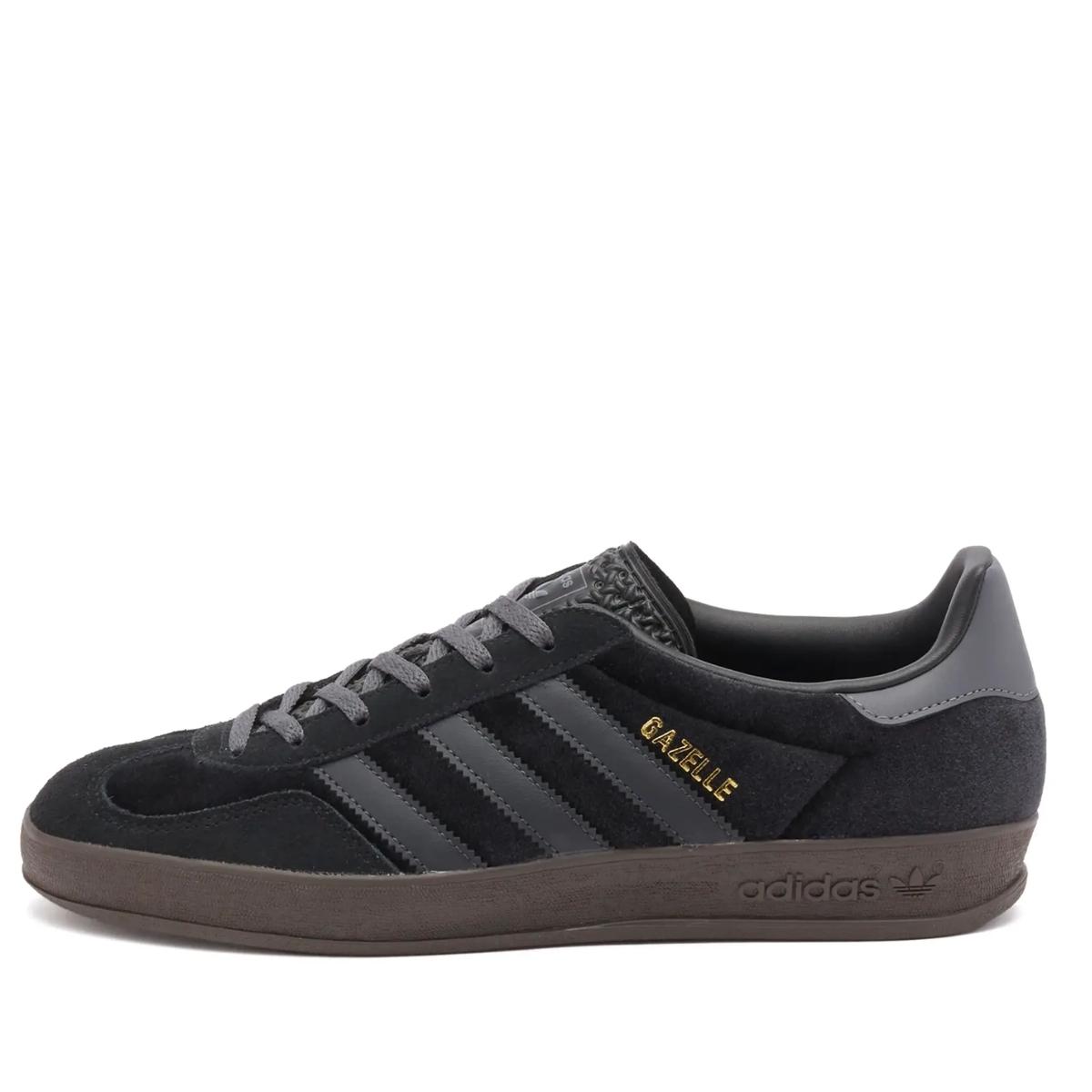 Giày adidas Gazelle Indoor Black Velvet JI2712 upper nhung đen sang trọng