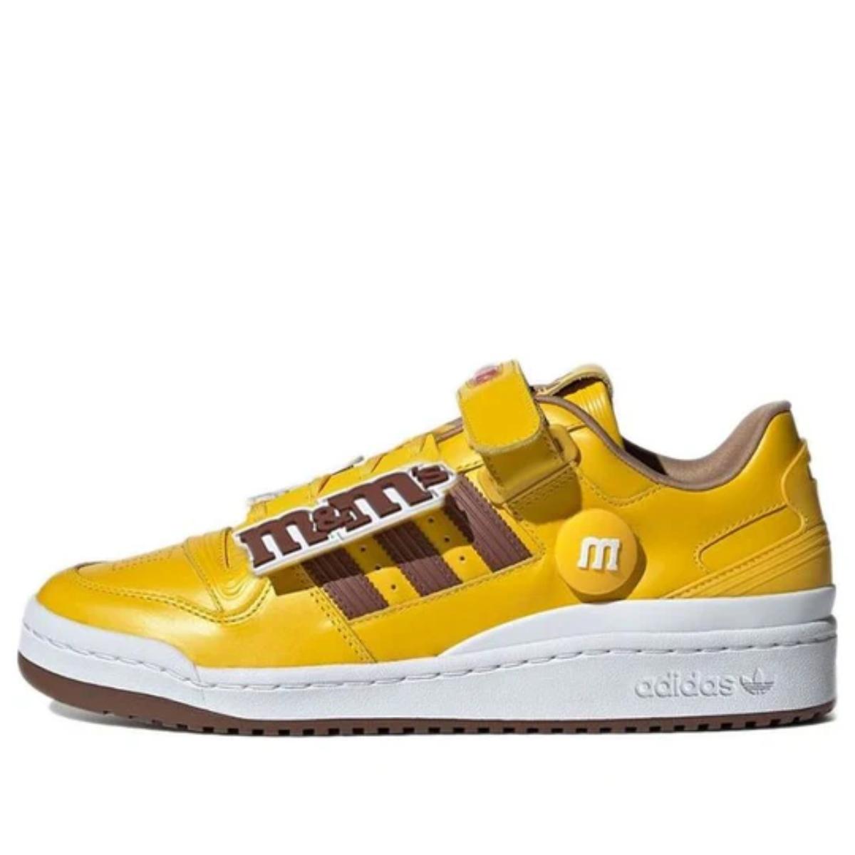 Giày adidas M&Ms x Forum ’84 Low ‘Peanut’ GY1179 phối màu nâu vàng