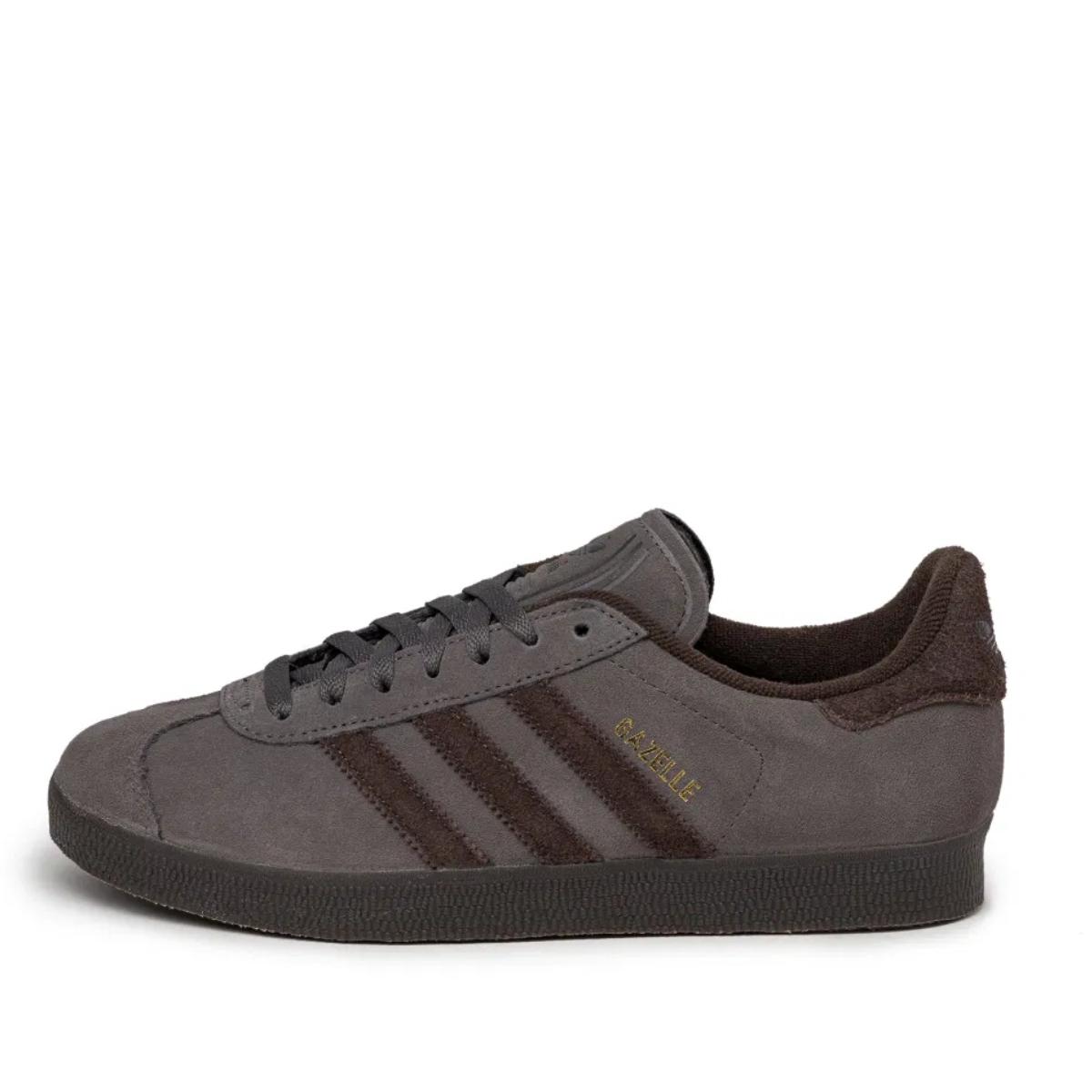 Giày adidas Originals Gazelle Charcoal Dark Brown IG2097 nhìn tổng thể