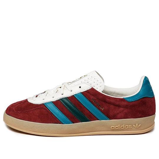 Giày Adidas Originals Gazelle Indoor Shoes Burgundy Arctic Fusion Collegiate Green IG4996