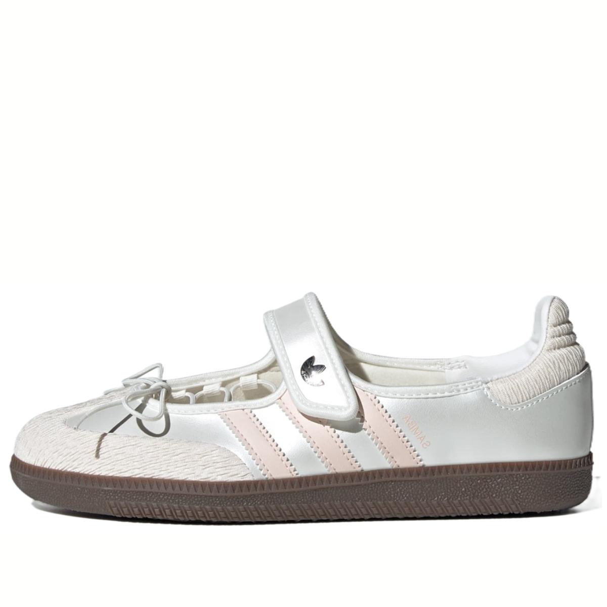 Giày Adidas Samba Jane Cloud White Pink JR4482
