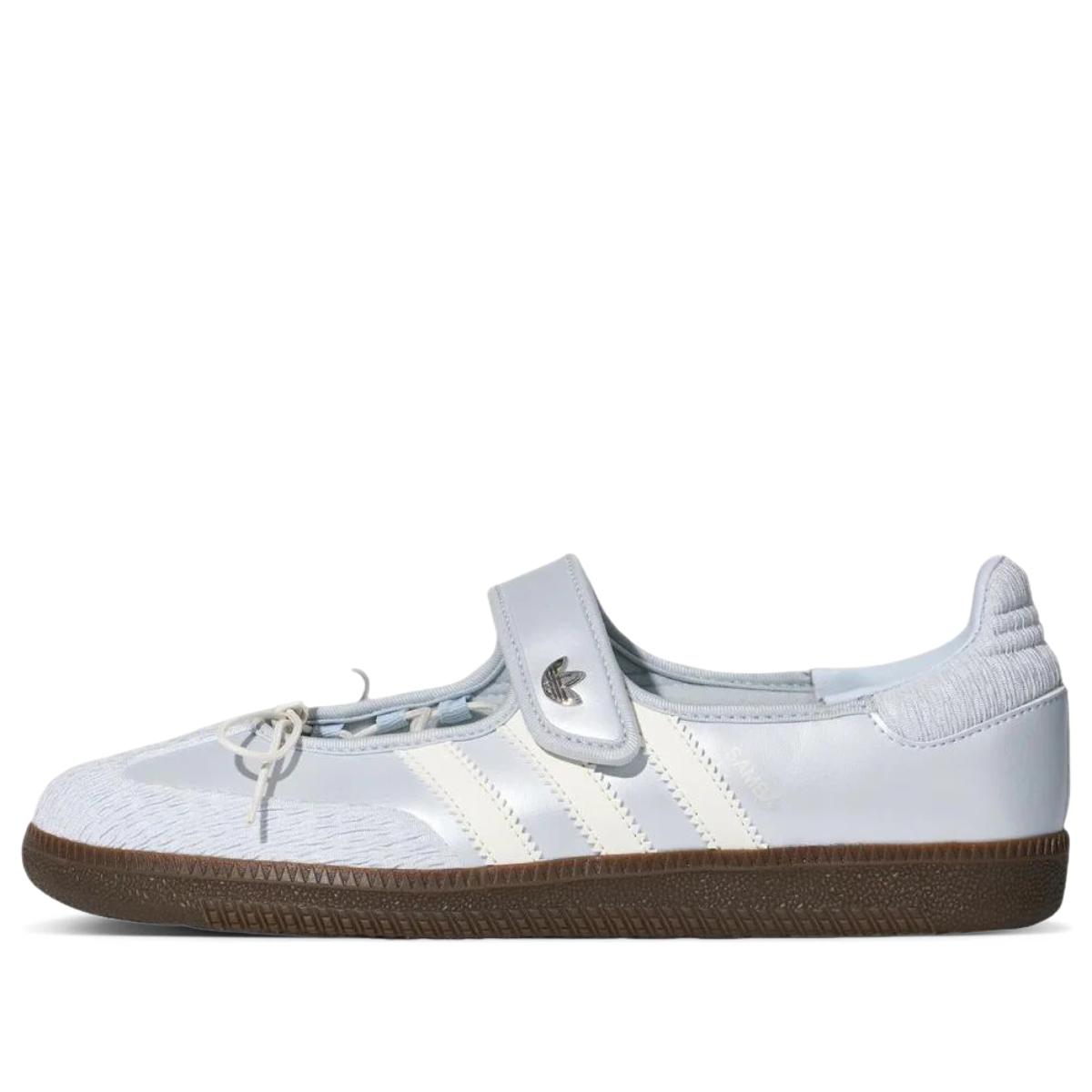 Giày adidas Samba Jane Halo Blue White Gum LB8628正面