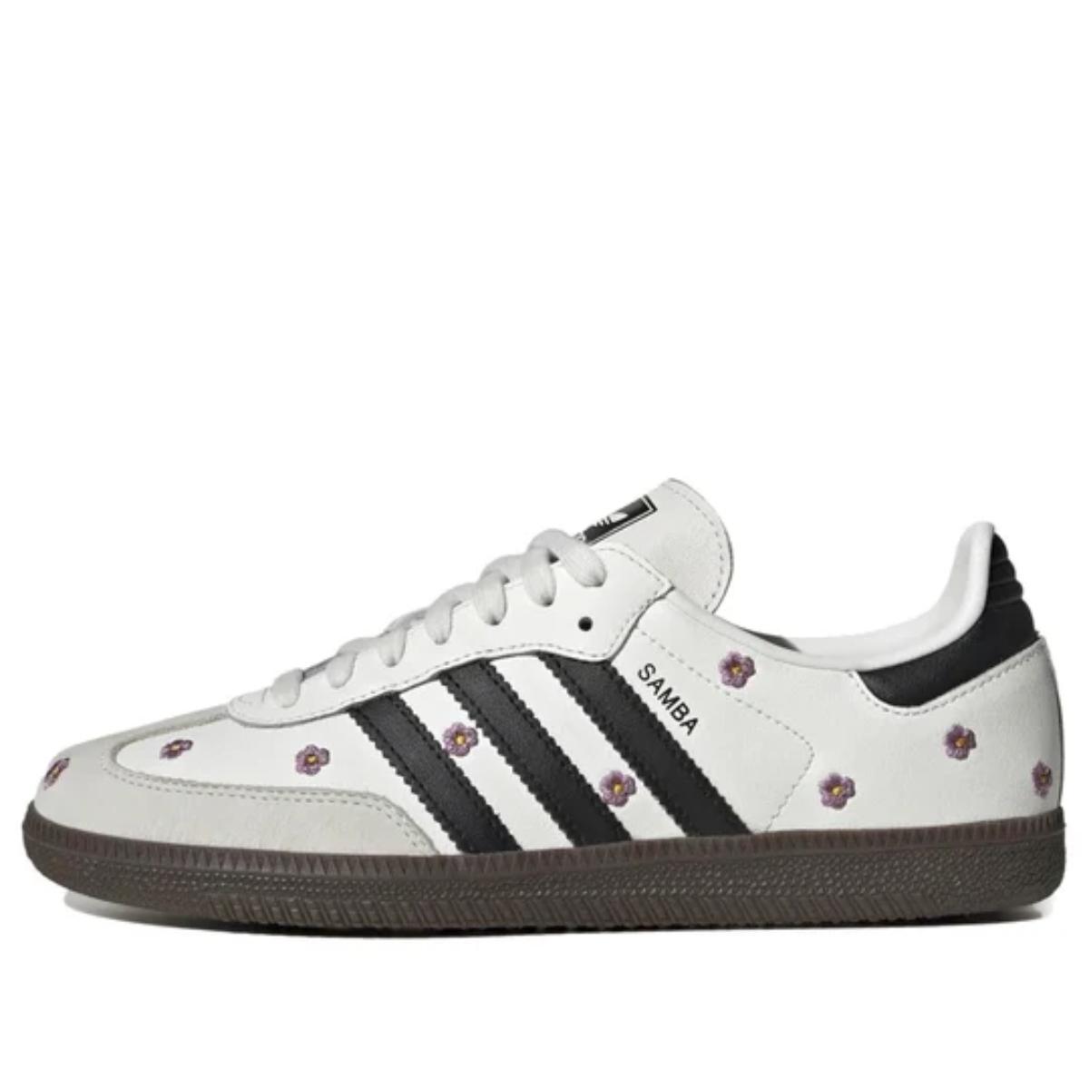 Giày adidas Samba OG Light Purple Floral WMNS IF4398 phối tím nhạt họa tiết hoa