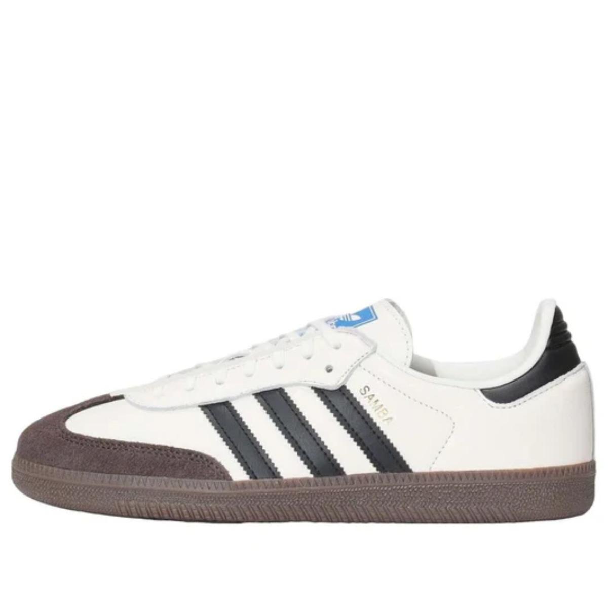 Giày adidas Samba OG White Black Gum JR2658 phối màu trắng đen đế gum