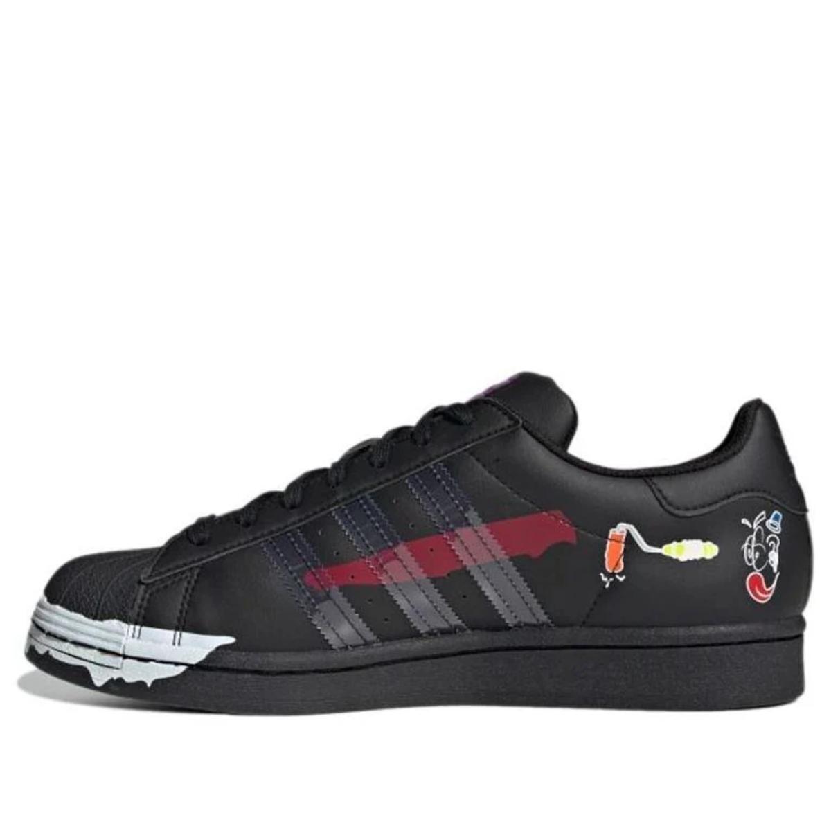 Giày adidas Superstar Comic Art GW5783 phối họa tiết hoạt hình
