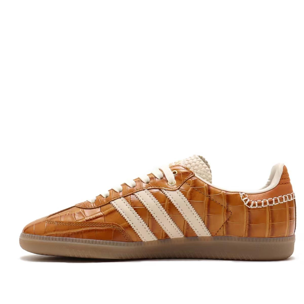 Giày adidas x Wales Bonner Samba Brown JH9826 phối màu nâu