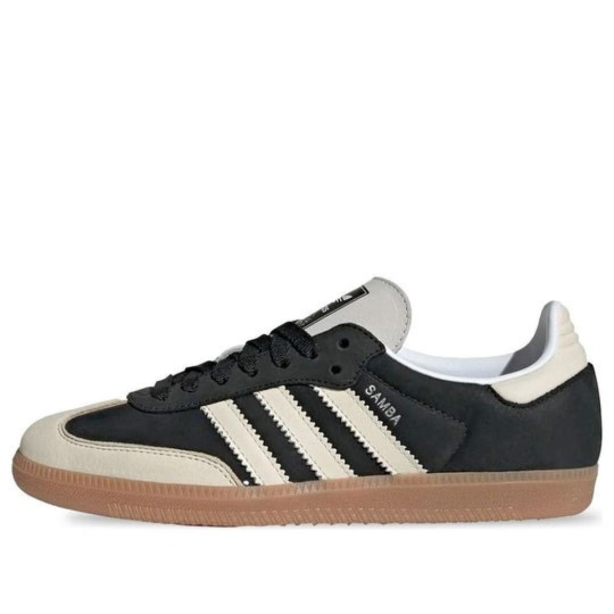 Giày (WMNS) adidas Samba OG Black Wonder White IE5836 phối màu đen trắng